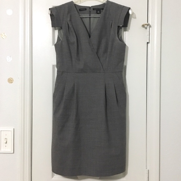 Banana Republic Dresses & Skirts - Banana Republic Gray Virgin Wool Carine Dress